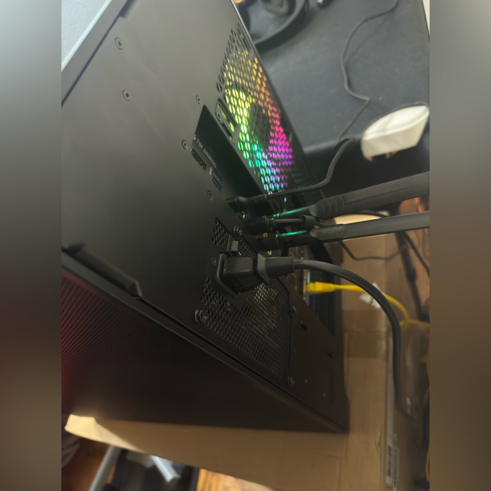 RGB Gaming PC with LED Fans - Picture 5 of 5